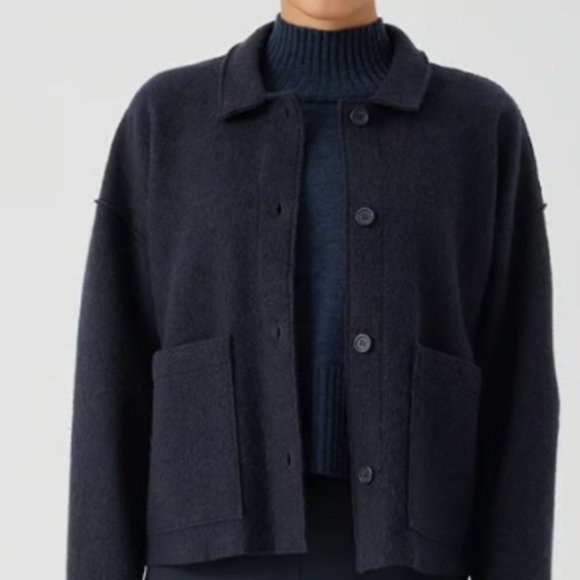 Eileen Fisher Wool Jacket - NWT - Picture 4 of 6